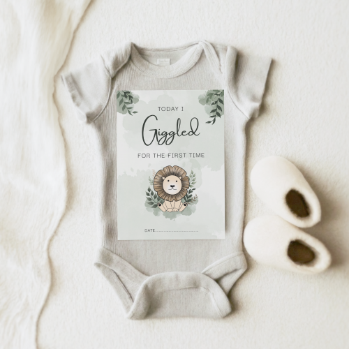 Safari Theme Baby Milestone Cards - Image 4