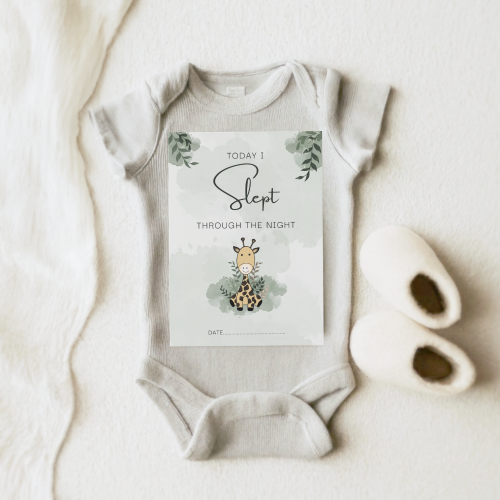 Safari Theme Baby Milestone Cards - Image 7