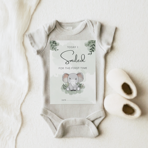 Safari Theme Baby Milestone Cards - Image 5