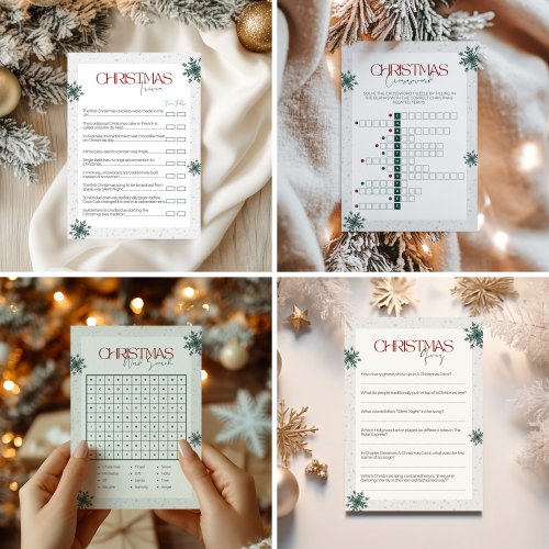 Christmas Games Card Bundle (x4 games)
