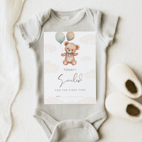 Teddy Bear Theme Baby Milestone Cards - Image 7