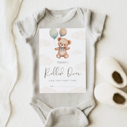 Teddy Bear Theme Baby Milestone Cards - Image 8