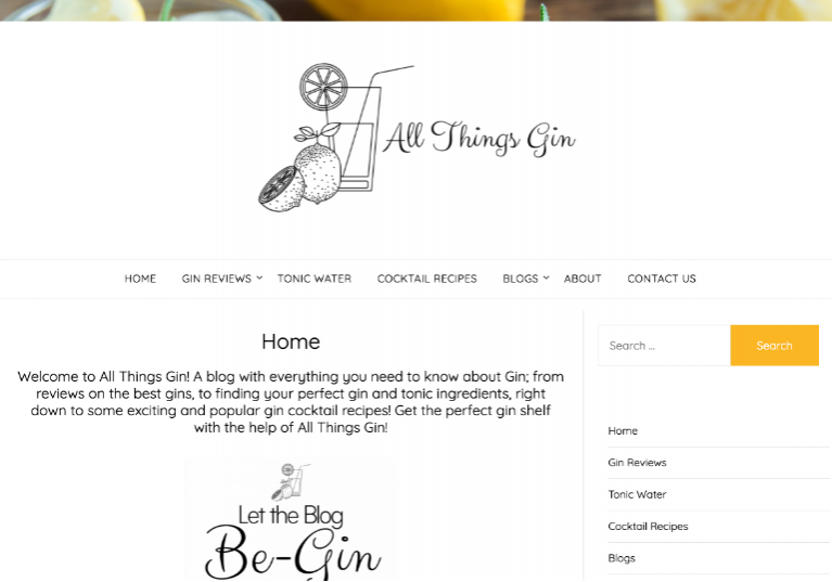 all things gin